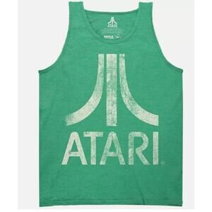 Atari Green Men's Tank Top NEW